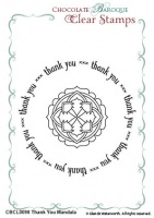 Thank You Mandala Duo Clear stamps